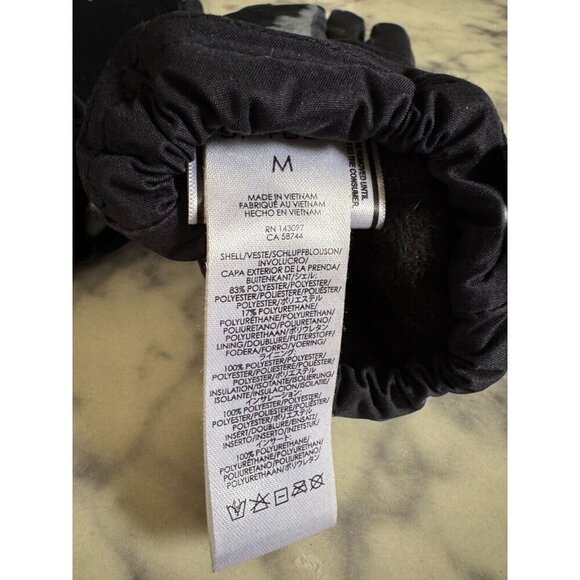 Spyder Overweb GTX Gloves Gore-Tex Black Adjustable Wrist Strap Mens Handschuh - Picture 3 of 4